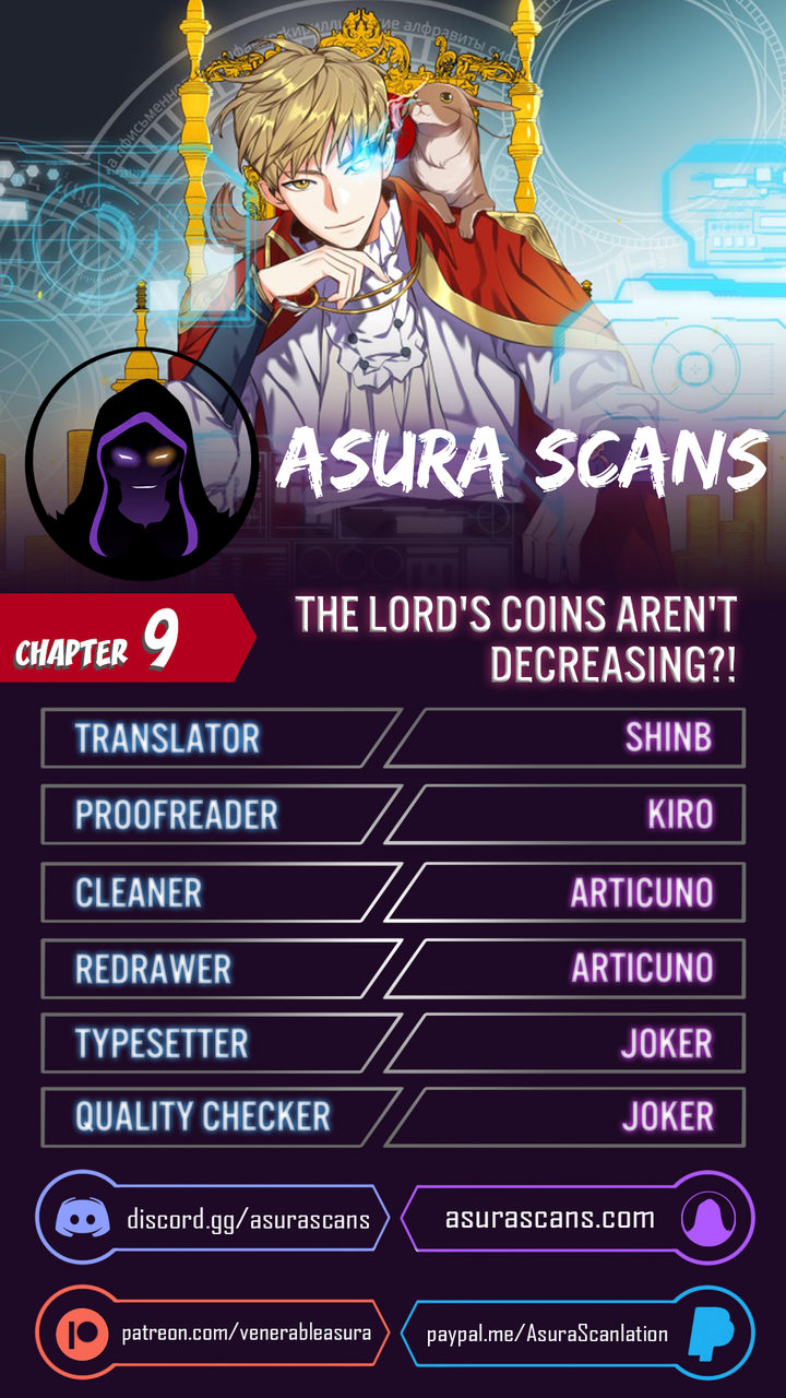 The Lord's Coins Aren't Decreasing?! - Chapter 9 Page 1